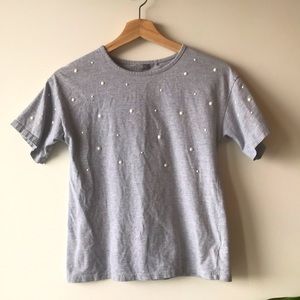 🐝 NEXT Pearl Gray Tee S